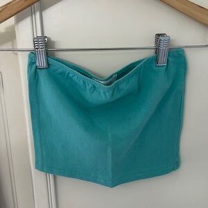 INAMORATA Blue Crop Top